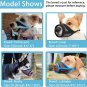 Mesh Dog Muzzle to Prevent Biting and Chewing, Breathable Adjustable Muzzles for