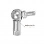 4Pcs CS10 Angle Ball Joint - [M6X1.0 Right Female Thread, M6X1.0 Right Male Thre