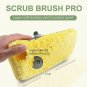 11.8" Car Wash Brush with Soap Dispenser, Car Cleaning Brush with Soft Bristle f