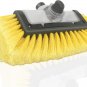 11.8" Car Wash Brush with Soap Dispenser, Car Cleaning Brush with Soft Bristle f