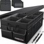 Car Trunk Organizer, Car Storage Organizer, Collapsible Multi Compartment Car Or