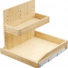 Soft Close under Sink Organizer 19½” W X 21” D Adjustable Pull Out Cabinet Organ
