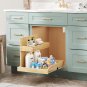 Soft Close under Sink Organizer 19½â W X 21â D Adjustable Pull Out Cabinet Organ