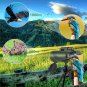 80X100 HD Monocular Telescope with Smartphone - High Power Monocular with Adapte