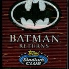 Batman Returns Trading Card Pack - 15 Cards per Pack