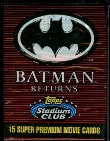Batman Returns Trading Card Pack - 15 Cards per Pack