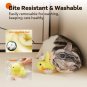 Cat Toys Rechargeable Flapping Duck 4" with Silvervine Catnip, Lifelike Quack Ch