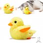 Cat Toys Rechargeable Flapping Duck 4" with Silvervine Catnip, Lifelike Quack Ch