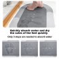 Super Absorbent Bath Mat, Quick-Drying Bathroom Mats, Super Absorbent Living Roo