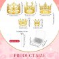 324 Pcs Gold Flower Bouquet Accessories 300 Pcs Diamond Pins for Flowers Bouquet