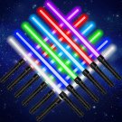 Light Saber Party Favor, 12 Pack Light Sabers for Kids, Light Swords Gift Set fo