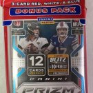 2021  Prizm Football Cello Hanger Pack - 15 Trading Cards - New