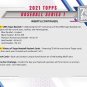 2021 Series 1 Baseball Hanger Pack
