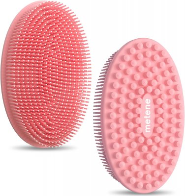 Soft Silicone Body Scrubber Easy to Clean, Exfoliating Shower Scrubber for Clean