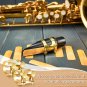 2 Pcs Alto Sax Ligature Alto Saxophone Ligature Gold Alto Saxophone Mouthpiece L