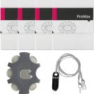 (24 Pcs) 2 Mm Wax Guard Filter Replacement Cleaning Kit Accessory for Oticon Pro