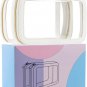 Clear Make up Toiletry Makeup Organizer Bag for Women Portable Cosmetic Purse Po
