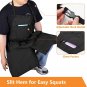 Large BBQ Grilling Apron, Cooking Apron for Men with Pockets & Slit Hem, Kitchen