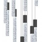 12-Lights Living Room Chandelier LED Crystal Light Modern Chandelier for High Ce