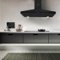 FIREGAS Black Range Hood 30 Inch, Black Stainless Range Hood 30 Inch with 3 Spee