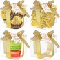 36Sets PET Clear Favor Boxes, 2.4 X 2.4 X 2.4 Inches Plastic Gift Boxes Small Cl