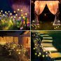 Solar Garden Lights, 8 Pack 80 LED Solar Lights Outdoor Waterproof,New Upgraded