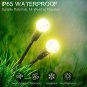 Solar Garden Lights, 8 Pack 80 LED Solar Lights Outdoor Waterproof,New Upgraded