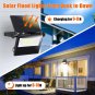 Solar Outdoor Lights, Aluminium Solar Flood Lights 2000LM LED Security Lights,