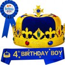 4Th Birthday Gifts for Boys,4Th Birthday Hat Boys,4Th Birthday King,4 Birthday C