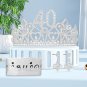 40Th Birthday,40Th Birthday Tiara and Sash,40 & Fabulous,40Th Birthday Crown,40