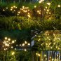 Solar Garden Light Outdoor Waterproof, 4 Pack 8 LED Swaying Firefly Garden Light