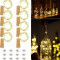 8Pack Wine Bottle Cork Lights 20 LED Battery Operated Fairy Mini String Lights f