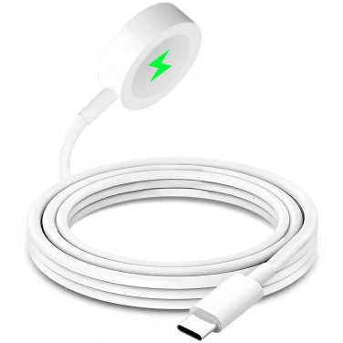 USB C Cable for Watch Charger, 3.3Ft/1M Type C Port Fast Magnetic Charging Cable
