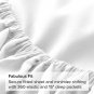 Fitted Bottom Sheet King Size - Premium 1800 Microfiber - Ultra-Soft Hotel Luxur