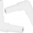 Aquarium Air Valve Connector, 30Pcs Plastic Inline Tubing L Shaped Non Return Va