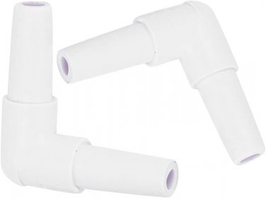 Aquarium Air Valve Connector, 30Pcs Plastic Inline Tubing L Shaped Non Return Va