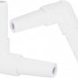 Aquarium Air Valve Connector, 30Pcs Plastic Inline Tubing L Shaped Non Return Va