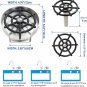 Glass Rinser, Metal Bottle Washer for Kitchen Sink - Cup Washer with 10 Powerful