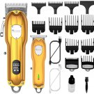 Mens Hair Clipper Professional Hair Trimmer Barber Clipper Set Beard Trimmer Cor