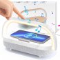 LED Night Light, Bedside Lamp with Wireless Charger,4 in 1 Touch Charger Lamp, P