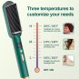 Hair Straightener Brush - Fast Heating Ceramic Hair Straightener Comb & Iron wit