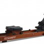 Magnetic Wood Rowing Machine for Home Use with 16 Levels Adjustable Resistance,