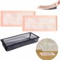 2 Pcs Silicone Floor Register,Floor Register Tra-P Floor Vent Screen Net Fits Fl