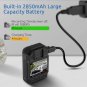 KJ21 Body Camera, 1296P Body Wearable Camera Support Memory Expand Max 128G 8-10