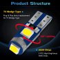Qoope T5 LED Bulb White 74 73 37 2721 LED Light Bulbs Replacement 3030 3SMD for