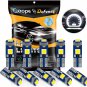 Qoope T5 LED Bulb White 74 73 37 2721 LED Light Bulbs Replacement 3030 3SMD for