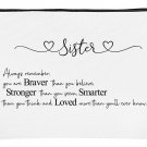 Sister Gifts Cosmetic Bags: Perfect Makeup Bag & Toiletry Bag for Sister Birthda