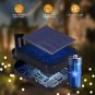 8 LED Solar Garden Lights,4 Pack Solar Firefly Swaying Lights Sway by Wind,Solar
