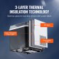 Ice Maker Countertop, 26Lbs in 24 Hours,9 Cubes Ready in 7 Minutes, Self Cleanin