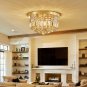 Saint Mossi 22002 Modern K9 Crystal Raindrop Chandelier Lighting, Flush Mount, P